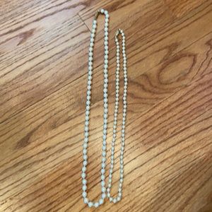 2 Pearl Necklaces